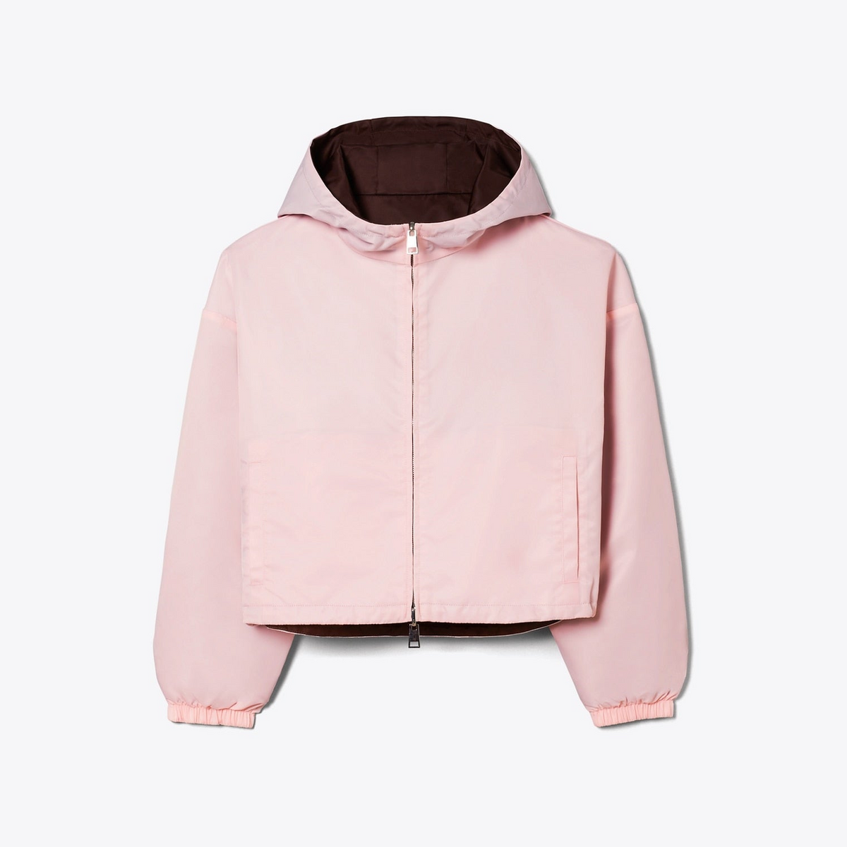 Reversible Cropped Nylon Jacket