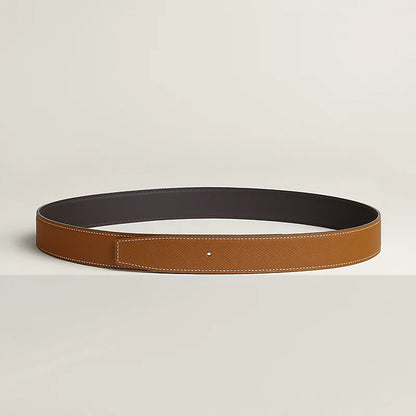 Reversible leather strap 32 mm