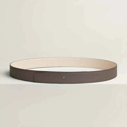 Reversible leather strap 32 mm