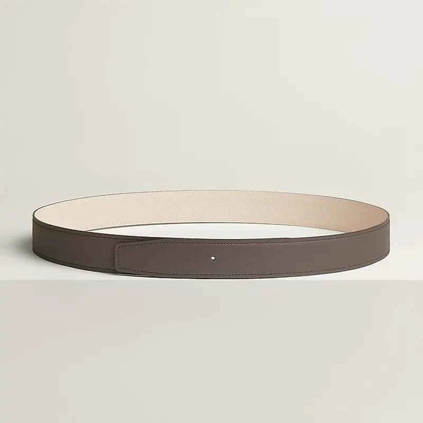 Reversible leather strap 38 mm