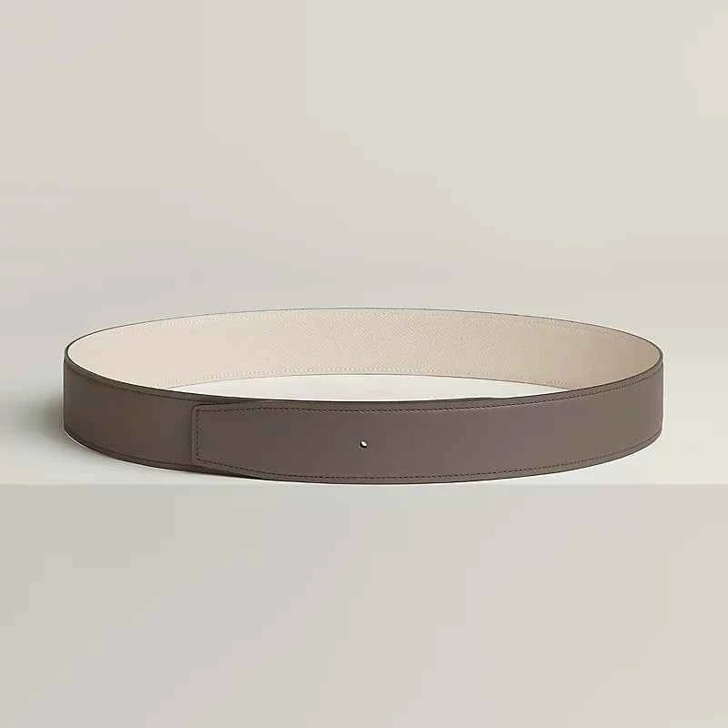 Reversible leather strap 38 mm