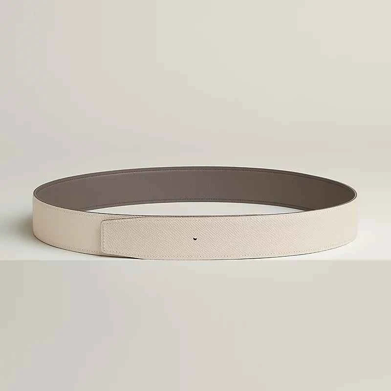 Reversible leather strap 38 mm