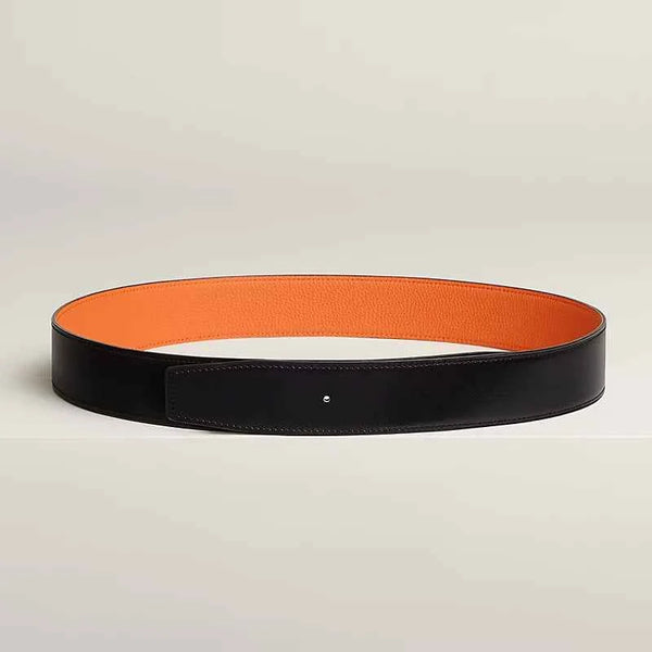 Reversible leather strap 38 mm