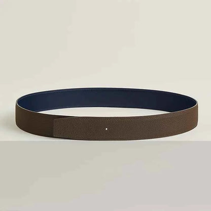 Reversible leather strap 38 mm