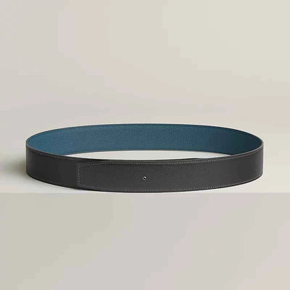 Reversible leather strap 38 mm