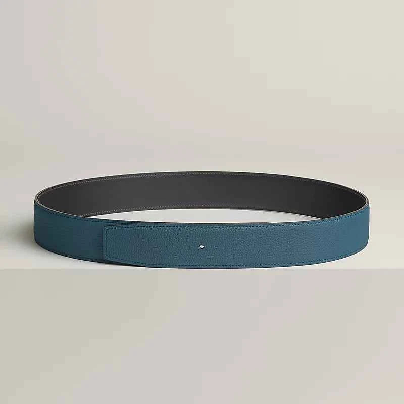 Reversible leather strap 38 mm