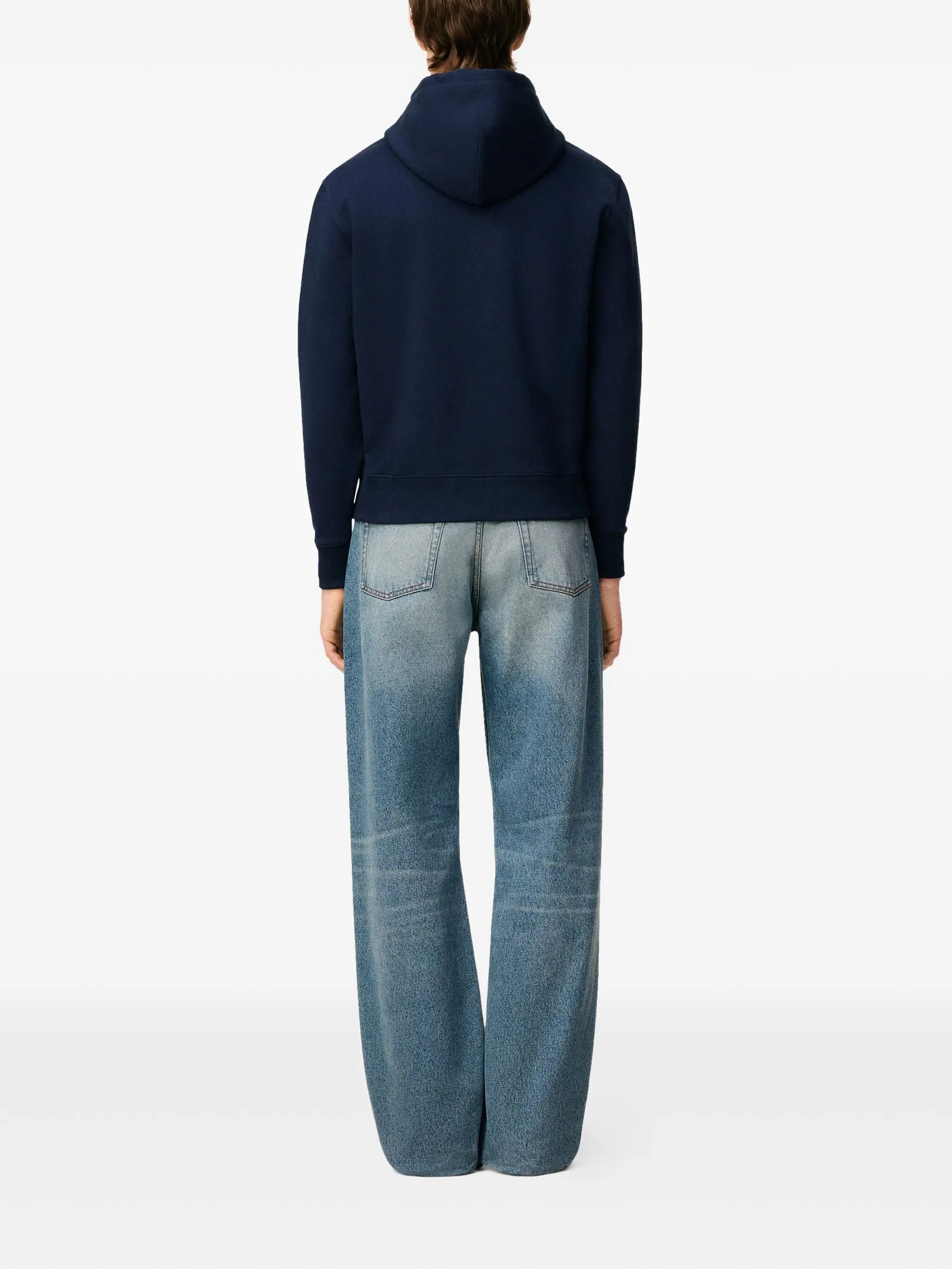 Ami Paris de Coeur Hoodie in Navy