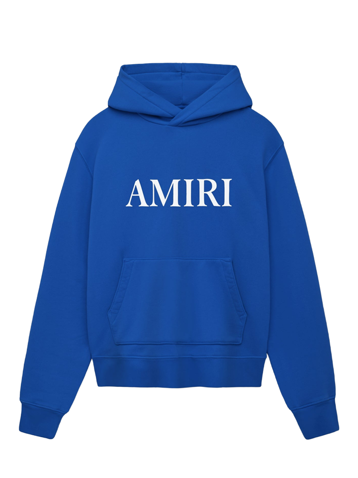 Amiri Core Logo Hoodie in Blue