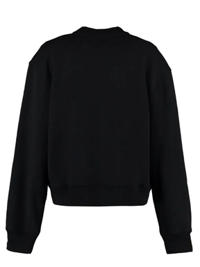 Amiri Red Core Logo Black Sweatshirt