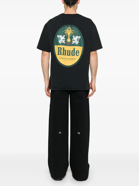 Rhude Tabaco T-Shirt in Black