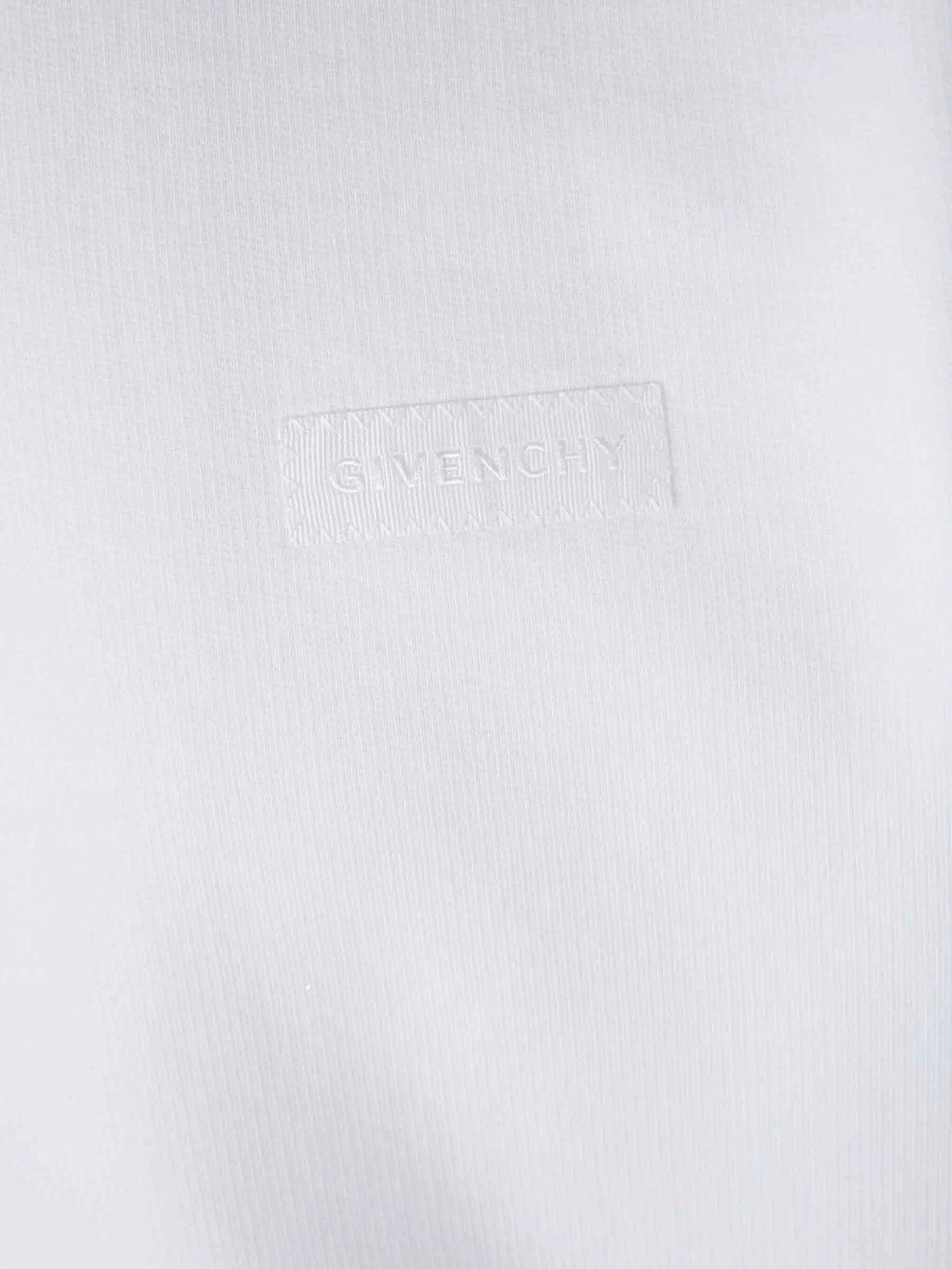 Givenchy Logo Patch Sweatshirt in White