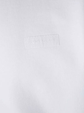 Givenchy Logo Patch Sweatshirt in White