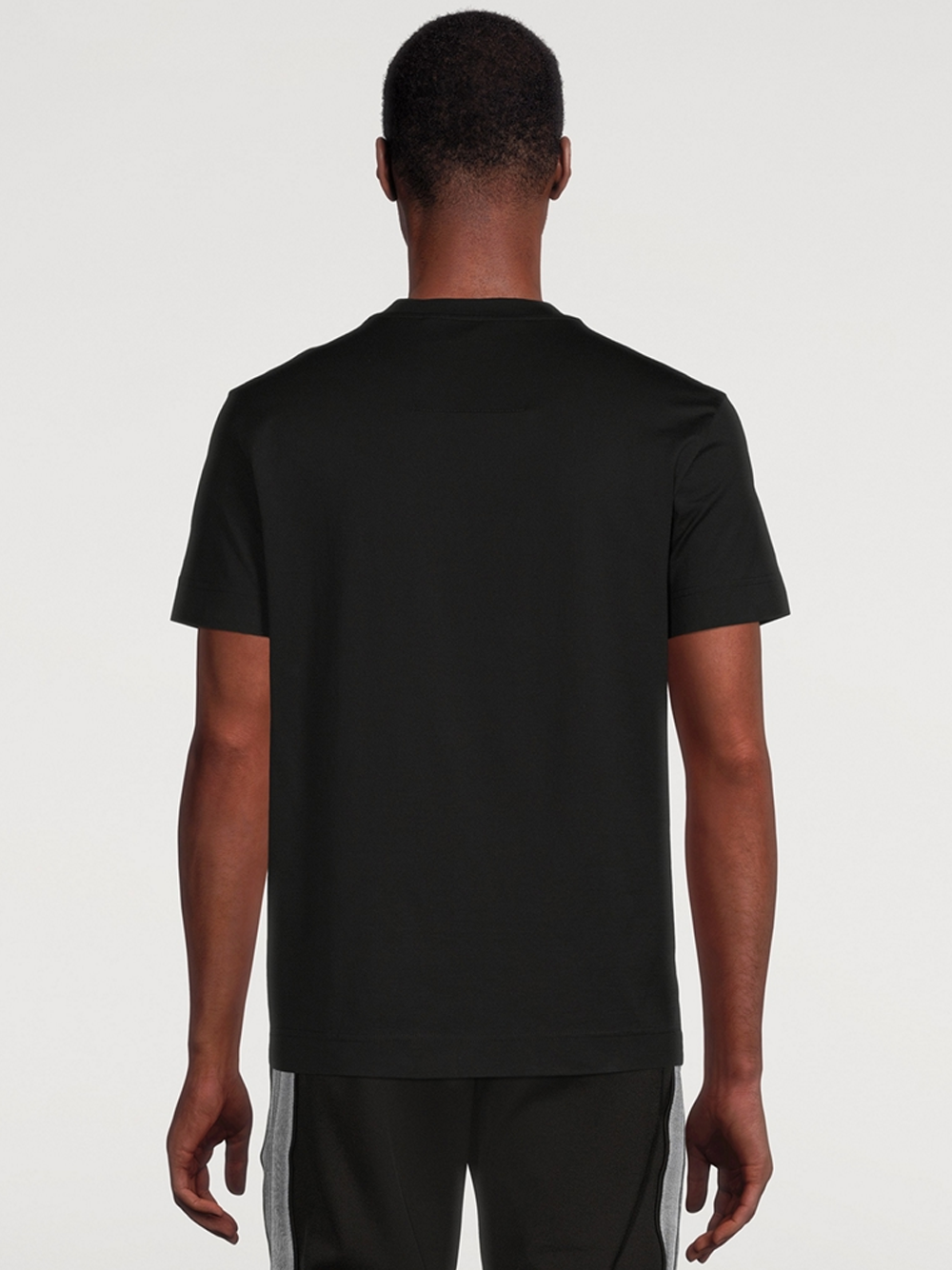 Givenchy Tag Effect Slim Fit T-Shirt in Black