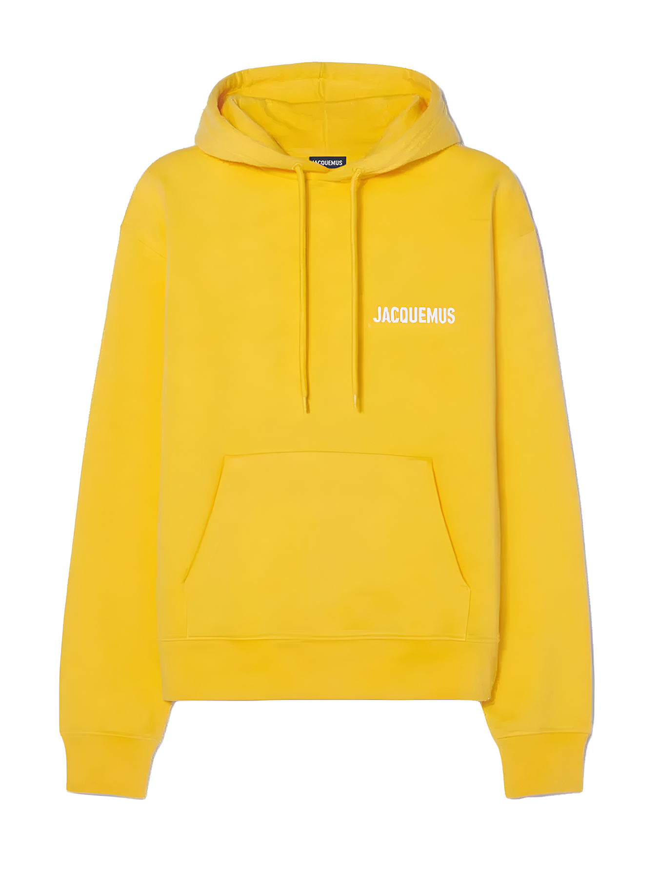 Jacquemus Le Hooded Sweatshirt in Yellow