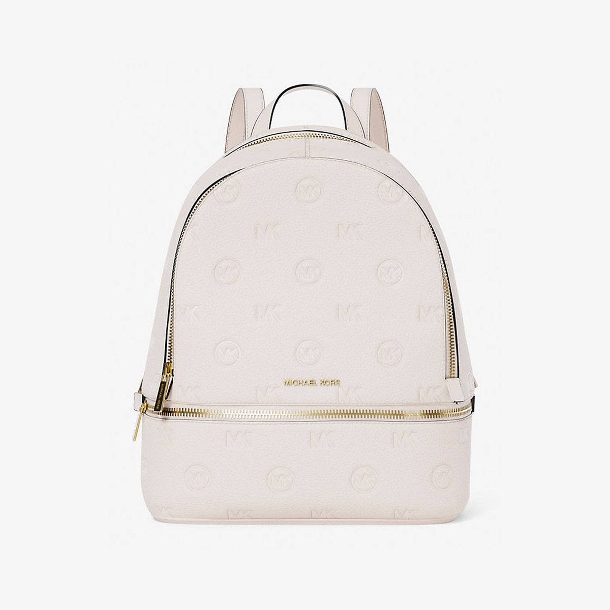 Rhea Medium Logo Debossed Backpack