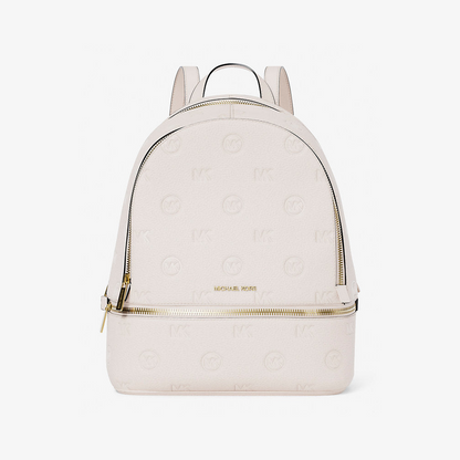 Rhea Medium Logo Debossed Backpack