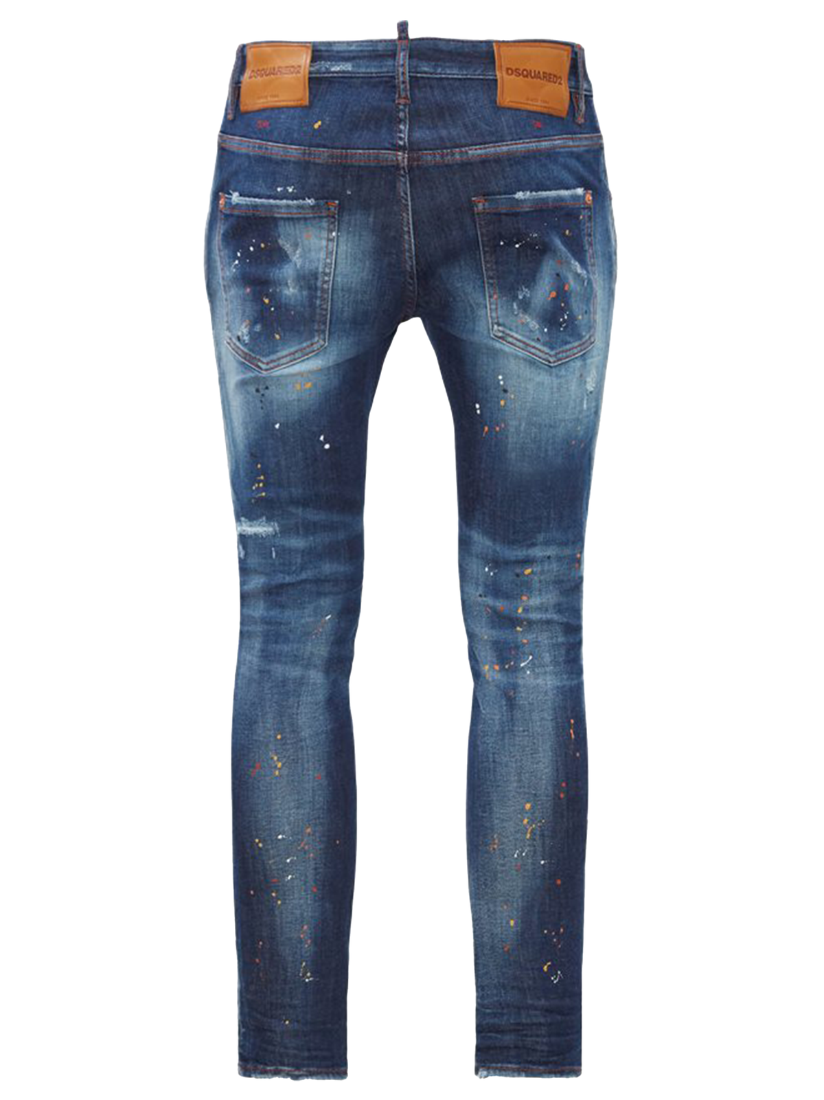 Dsquared2 Super Twinky Dean & Dan Slim Jeans in Blue