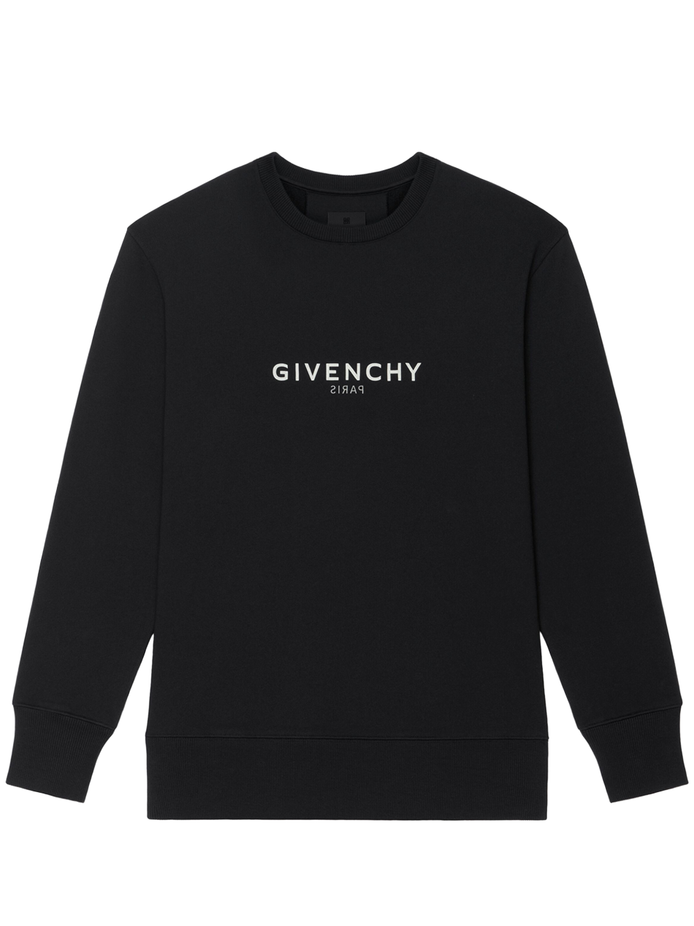 Givenchy Reverse Paris Slim fit Sweatshirt in Black