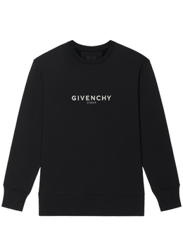 Givenchy Reverse Paris Slim fit Sweatshirt in Black