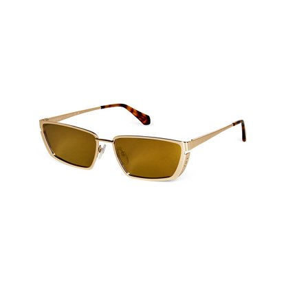 Richfield 53mm Geometric Rectangle Sunglasses