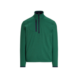 RLX Cotton Long Sleeve Half Zip Performance Golf Jacket