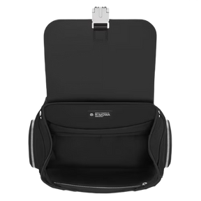Never Still - Canvas Flap Backpack Large Black