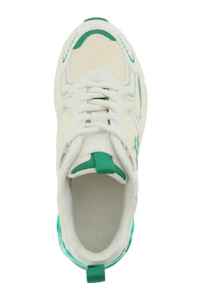 Tory Burch ‘Good Luck’ sneakers - White and Green