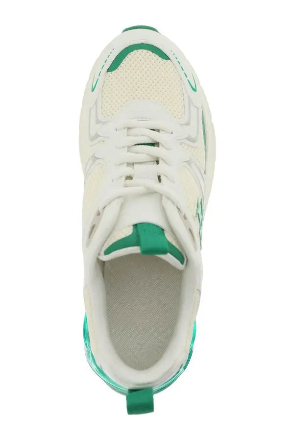 Tory Burch ‘Good Luck’ sneakers - White and Green
