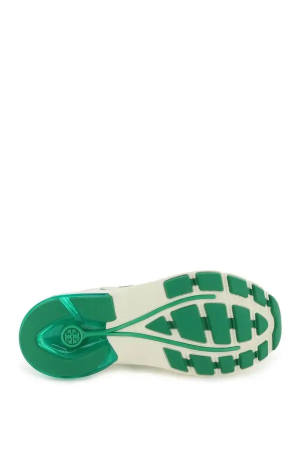 Tory Burch ‘Good Luck’ sneakers - White and Green