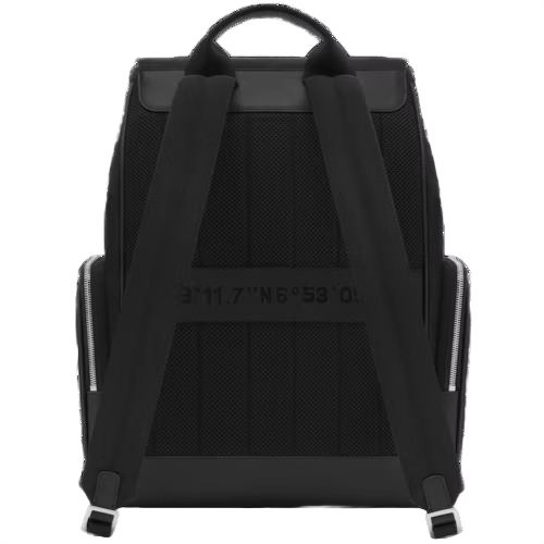 Never Still - Nylon Flap Backpack Large