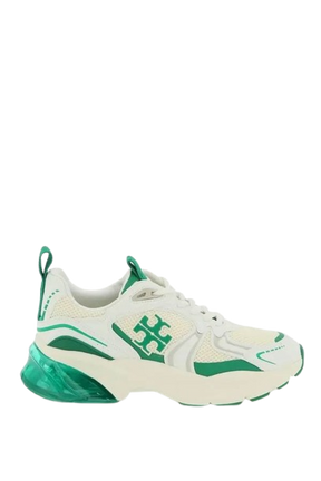 Tory Burch ‘Good Luck’ sneakers - White and Green