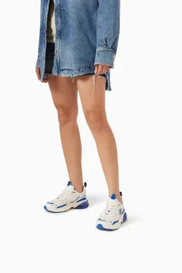 Tory Burch ‘Good Luck’ sneakers - New Ivory, Snorkel Blue