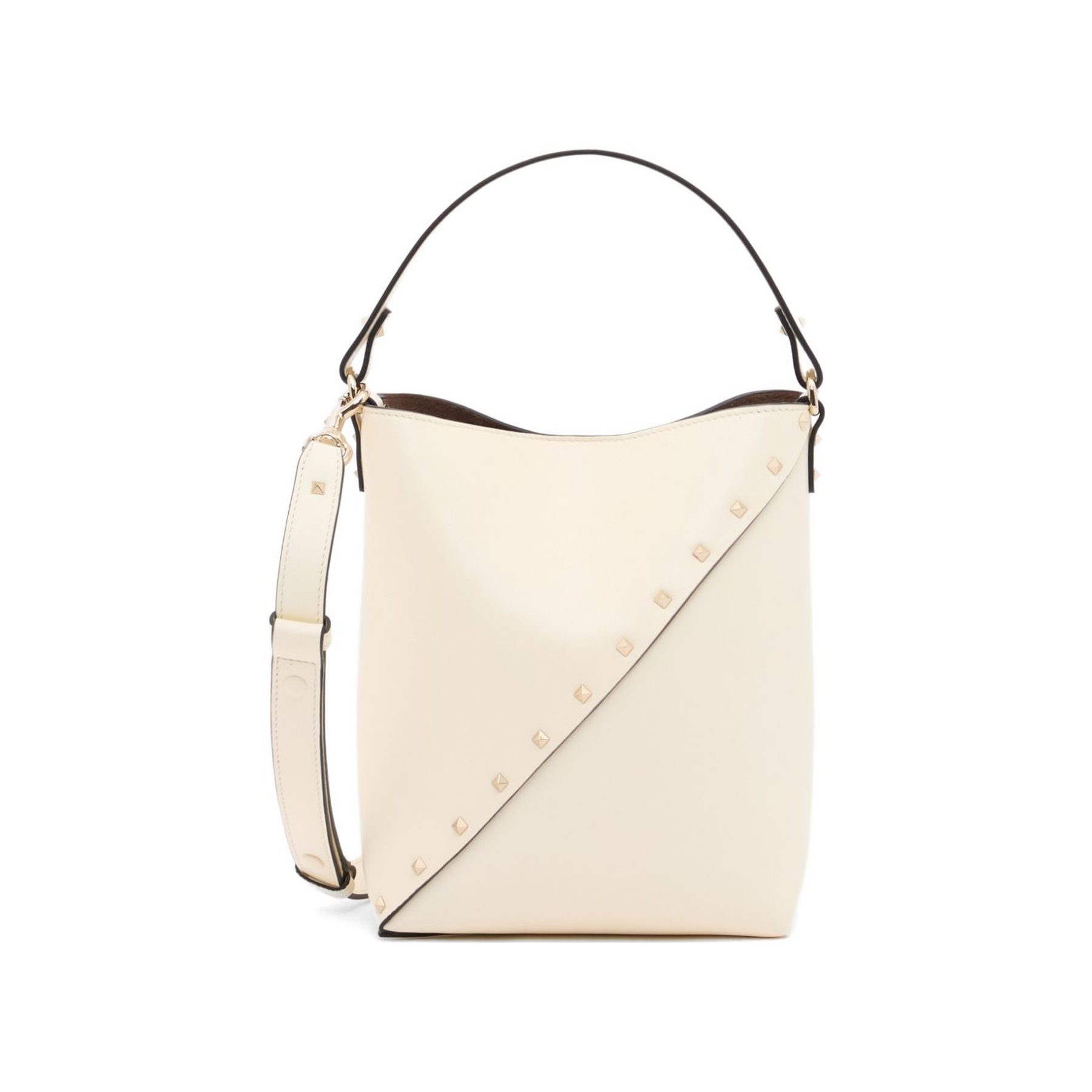 Rockstud Wispy calfskin bucket bag