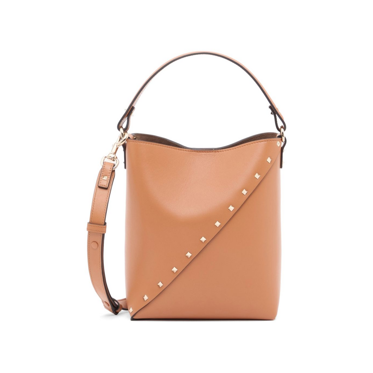 Rockstud Wispy calfskin bucket bag
