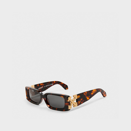 Roma Acetate Full Rim Rectangle Sunglasses