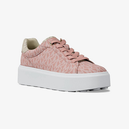 Romey Two-Tone Logo Platform Sneaker