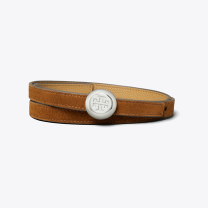 Romy Reversible Suede Belt