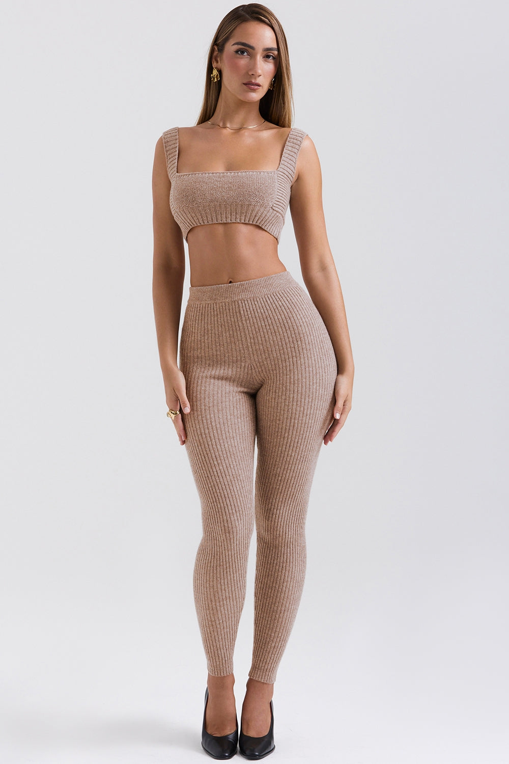 Barley natural wool bralette