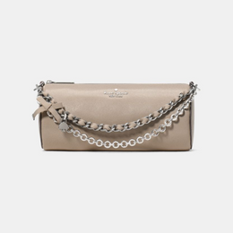 Roulette Glazed Leather Mini Convertible Bag