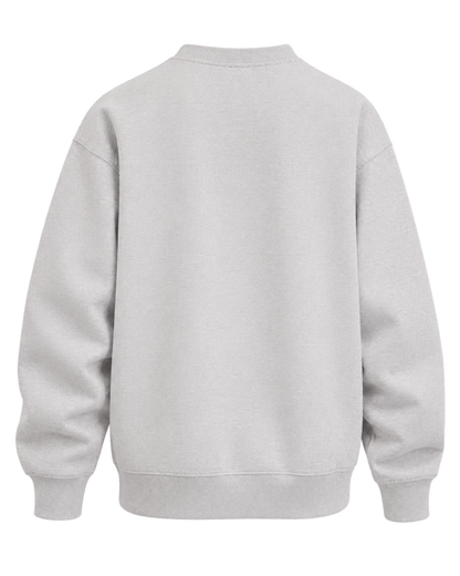 Run Club Crewneck - Heather Gray/Navy