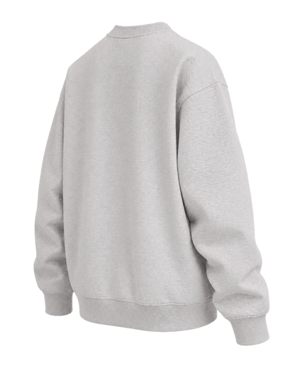Run Club Crewneck - Heather Gray/Navy