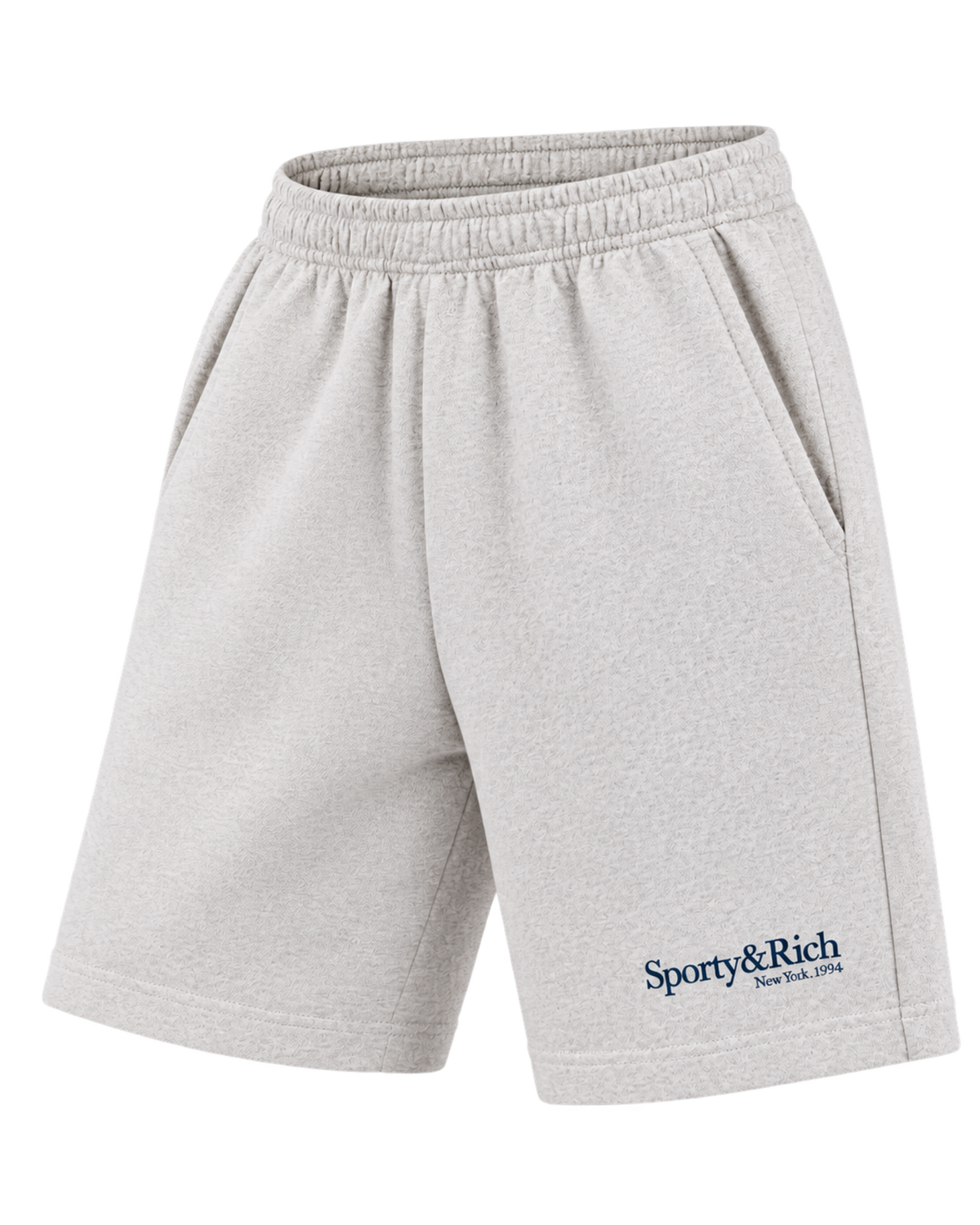 Run Club Gym Short - Heather Gray/Navy