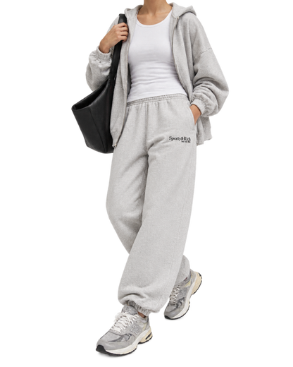 Run Club Sweatpant - Heather Gray/Black
