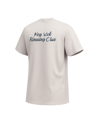 Run Club T-Shirt - Heather Gray/Navy