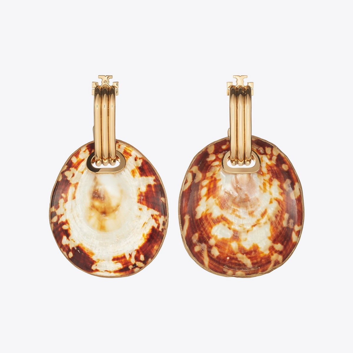 Runway Shell Drop Earrings