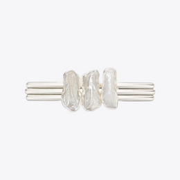 Runway Stacked Pearl Pin