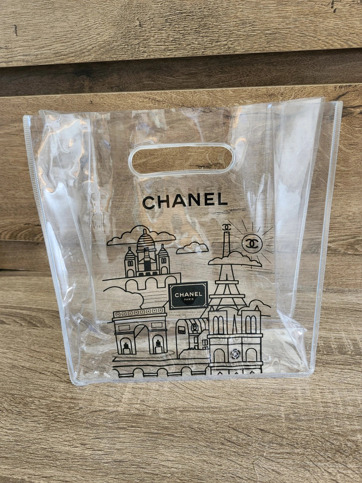 Chanel GWP Vip Beaute Gift Transparent Pouch