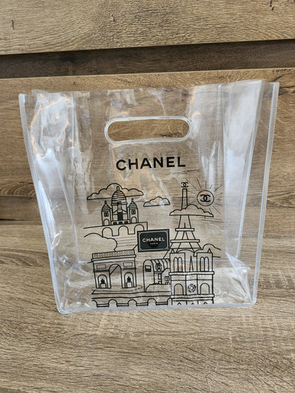 Chanel GWP Vip Beaute Gift Transparent Pouch