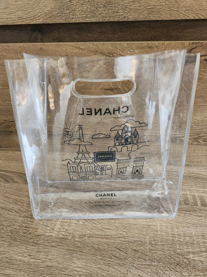 Chanel GWP Vip Beaute Gift Transparent Pouch