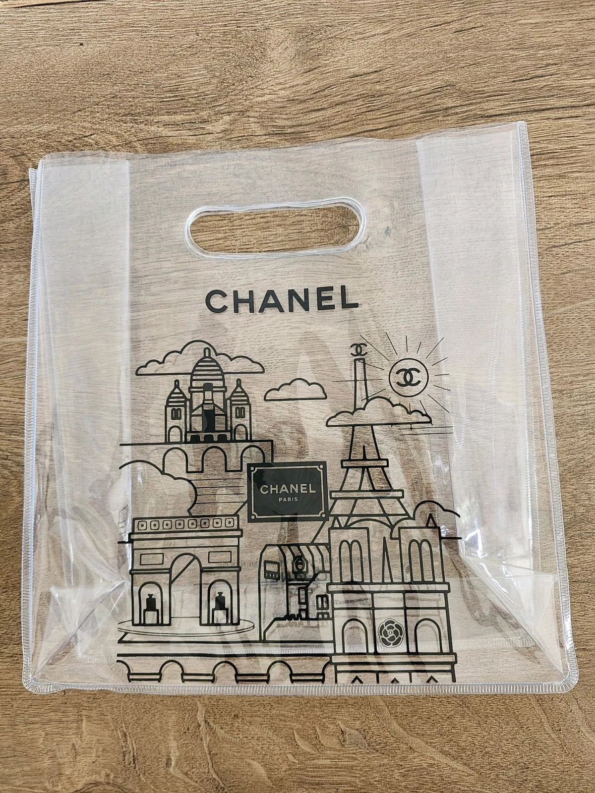 Chanel GWP Vip Beaute Gift Transparent Pouch